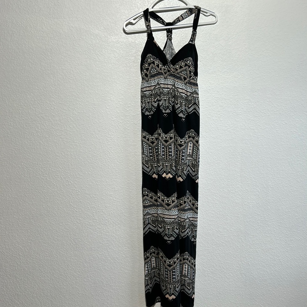 Pink Rose summer maxi dress, medium, NWOT